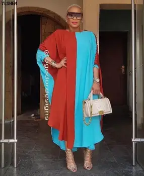 Āfrikas Kleitas Sievietēm 2019 Āfrikas Musulmaņu Apģērbu Gara Kleita Augstas Kvalitātes Modes Boubou Āfrikas Kleita Lady Kaftan Drēbes
