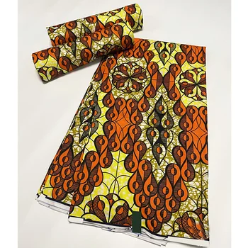 āfrikas vasks izdrukas auduma jaunākās īstu mīksts audums no kokvilnas, 6 metri/gab garantiju nekustamo vasks sieviešu kleita
