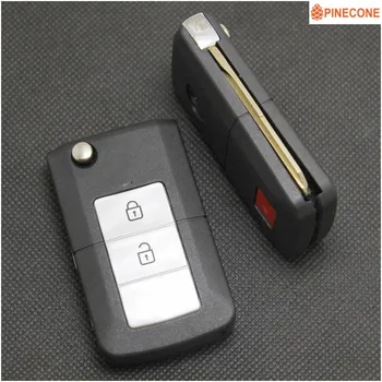ČIEKURS par HYUNDAI TUCSON Atslēgu, Automašīnu Atslēgu Gadījumā Optiskā 2 Pogu+1 Neslīpēts Misiņa Asmens Tālvadības Auto Atslēgu Shell 1 GAB.