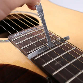 Ģitāra Daļas 9 1 Understring Rādiuss Platums Ģitāra, Bass, Stīgu Uzstādīšanas Luthier Rīku Portatīvo Praktiski Zem String Rādiuss Platums