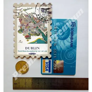 Īrija suvenīru magnēts vintage tūrisma plakāts