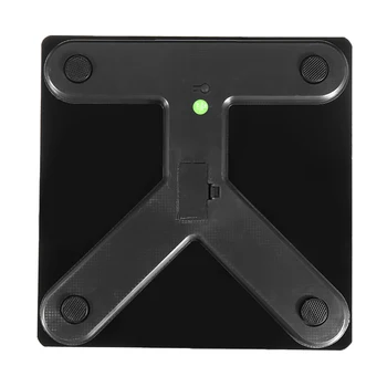 Ķermeņa Tauku Apjoma Black Vannas istaba Smart Svēršanas Svari USB Maksas Ciparu LCD Displejs Grīdas Ķermeņa Svara un Apjoma Līdzsvaru 180KG/50G