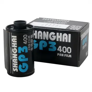 Šanhajas GP3 36EXP 135/35mm filmiņa ISO 400 Black & White B/W Negatīvu 12/2021