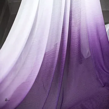 Šifona Slīpums audumi high-end pārklājus, svārki, kleita, Žoržets loku apģērbu dizaineru audumi