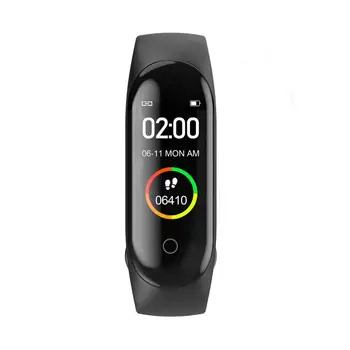 Ūdensizturīgs M3 Smart Joslā Fitnesa Tracker Smart Aproce Sirds Ritma Monitors Pulksteņi Sporta Aproce Vīriešiem, Sievietēm Smartband