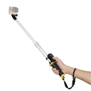 Ūdensizturīgs Selfie Stick Monopod Par GoPro Stick Rokas Stabils Ar Bluetooth Atbalstu GoPro Hero 7 6 5