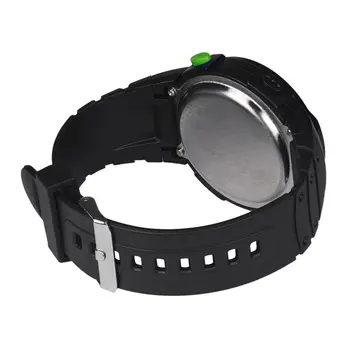 Ūdensizturīgs Vīriešu Digitālo rokas pulksteņi Silikona LCD Ciparu Hronometru, Datumu, Gumijas Sporta Rokas pulksteni montre homme мужские часы