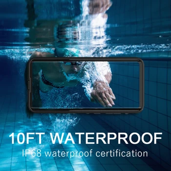 ūdensizturīgs Gadījumā Stāvēt Samsung Galaxy S20 Ultra Gadījumā, nepievelk putekļus, Niršanas Vāciņu Galaxy S20 Plus Ultra Telefonu Gadījumos Coque IP68