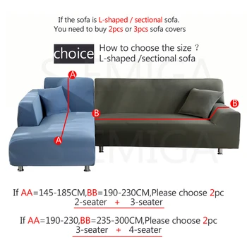 （2gab) L formas dīvāns attiecas spandex, lai dzīvojamā istaba stretch materiāla Stūra dīvāns krēsls segtu dīvāna pārsegs frekvencēs dīvāns